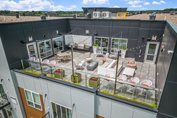 Rooftop deck